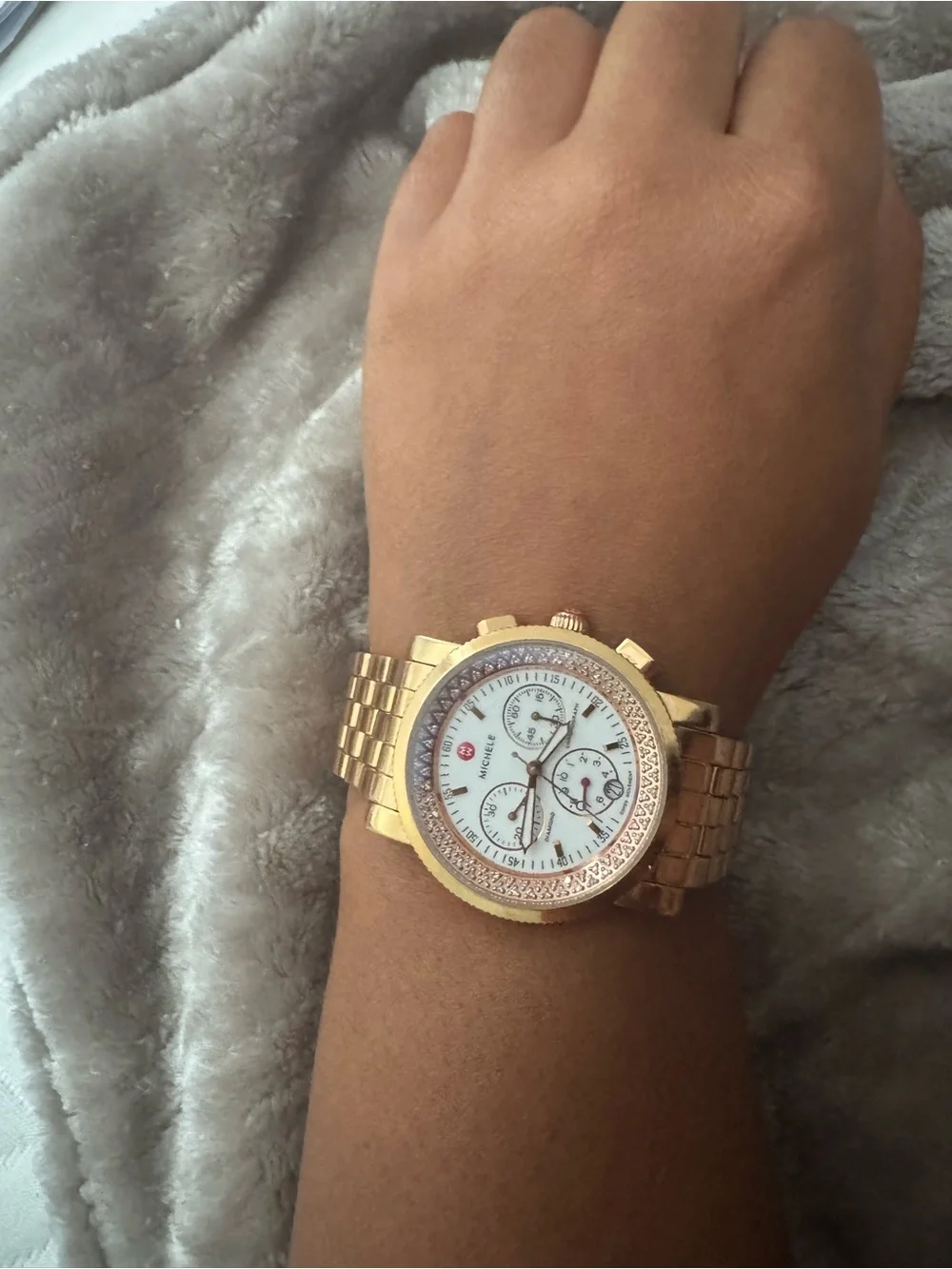 Michele chronograph wristwatch